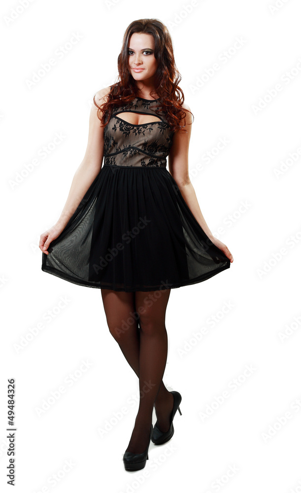 Fototapeta premium Fashionable young woman