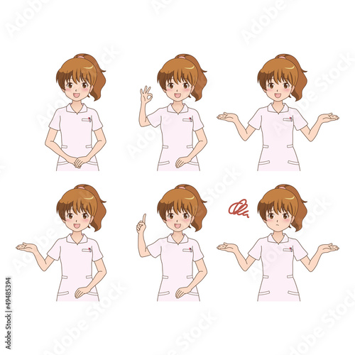 女性/ポーズ