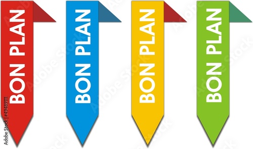 étiquette bordure bon plan
