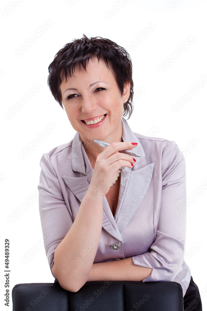 close-up portraits businesswoman