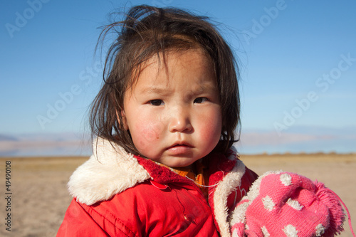 Photography Mongolian girl