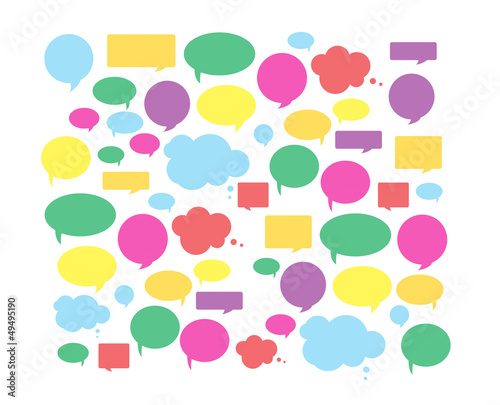 Speech bubbles