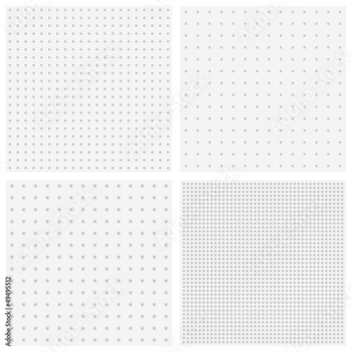 Vector textures of blurred gray dots