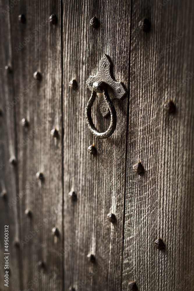 Wooden Door Detail