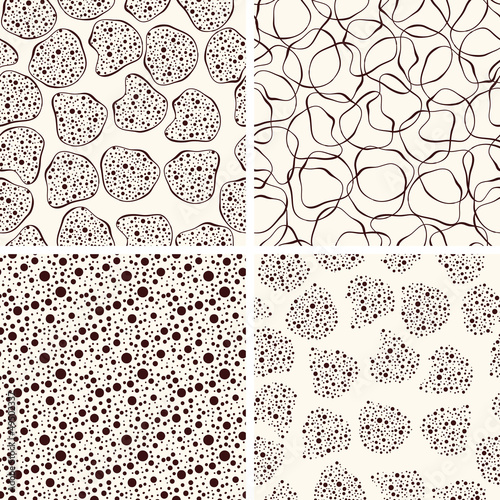 Vector Seamless Funky Patterns