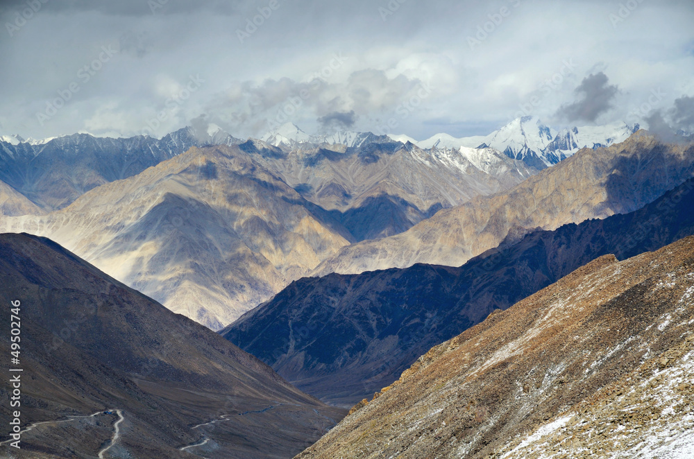 View on a Karakorum Himalayas range