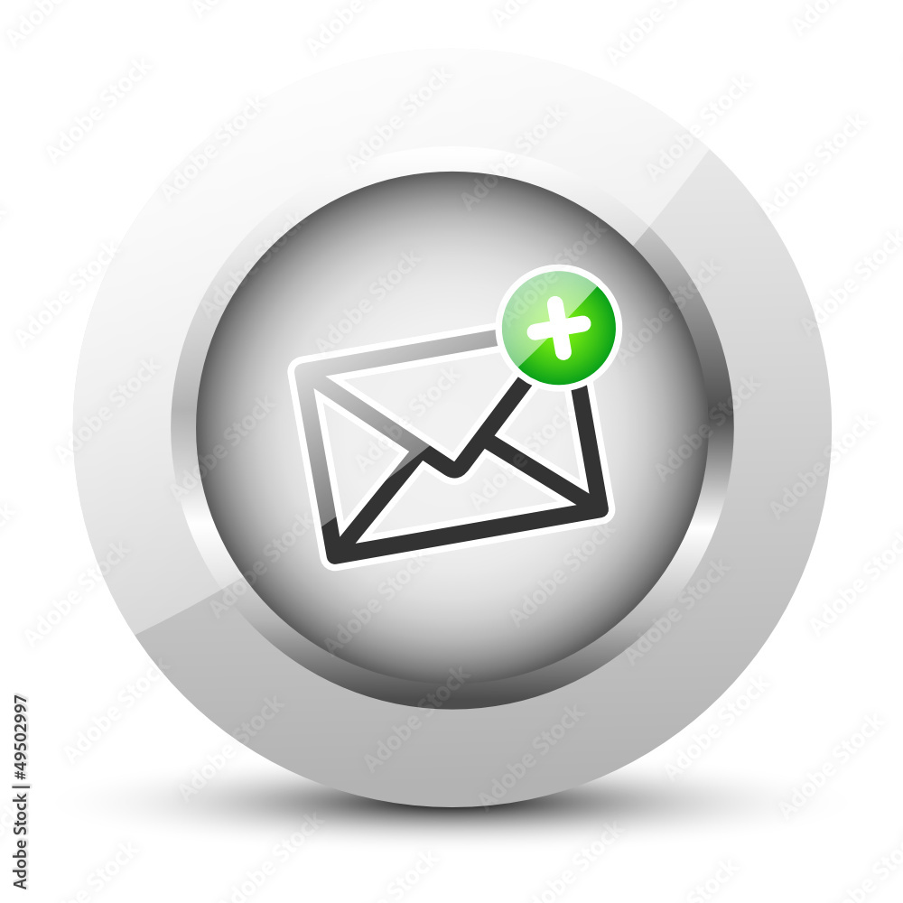 Newsletter / Kontakt Button Kugel