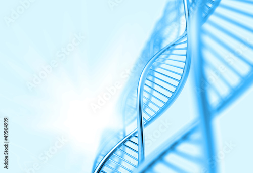a dna in medical  background