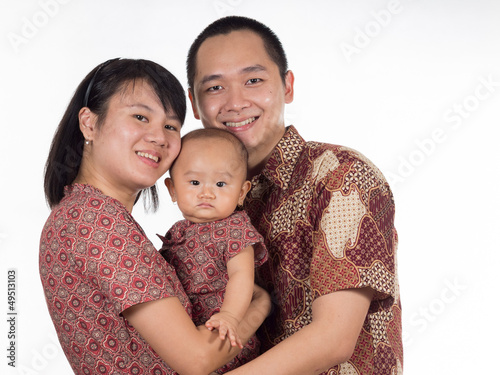 Young Family Batik photo
