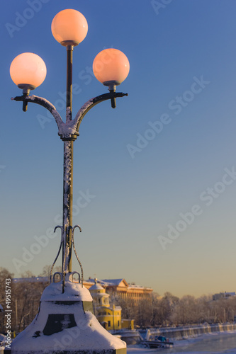 winter lantern