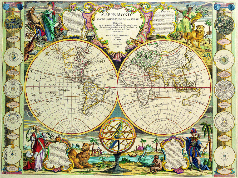 Antique Map 1755