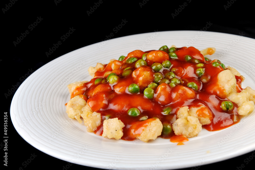 chicken with red sauce chicken with red sauce
