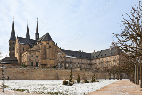 Obraz na płótnie Kloster Michelsberg 2 w salonie