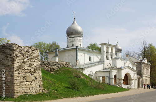 Church in Pskov, Russia