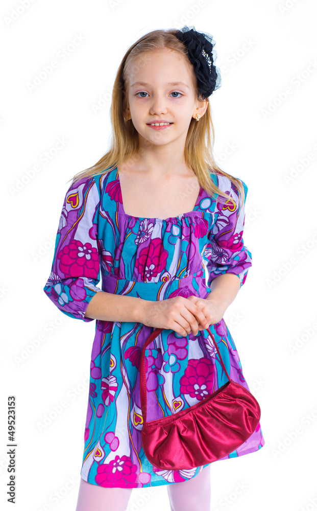 studio portrait of cute little girl studio portrait of cute little girl