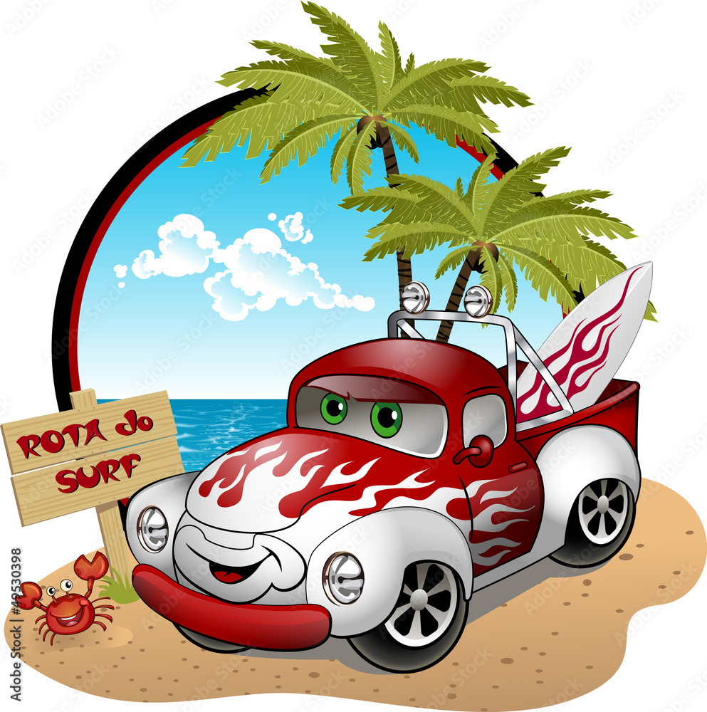 Picape do surf