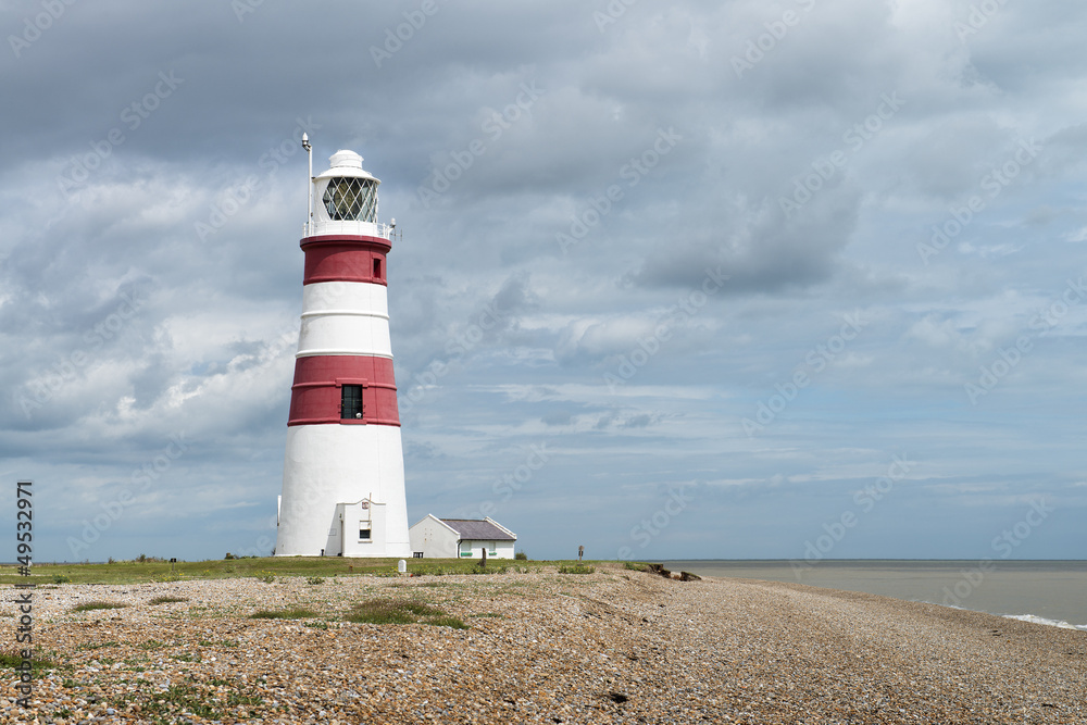 Orfordness LIghthouse, Orford Ness, Suffolk, UK.