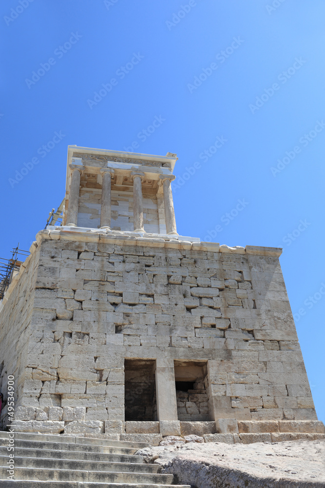 Facade of temple of Athena Nike