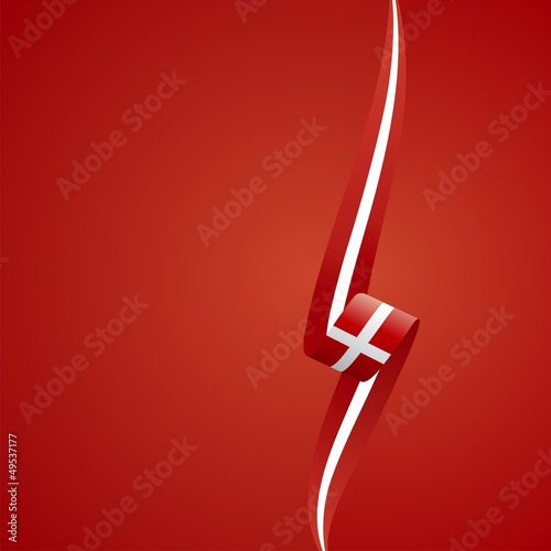 Danish right side color brochure cover vector