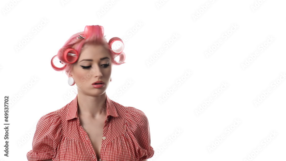 beauty woman portrait of pin-up girl beauty woman portrait of pin-up girl