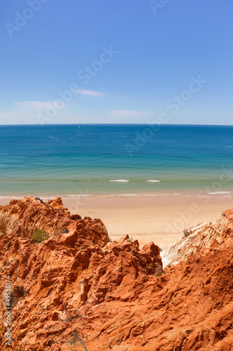 Beautiful Algarve beach in Portugal