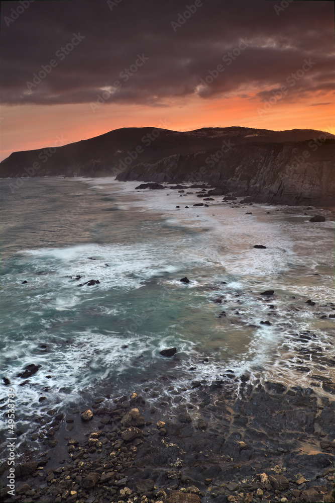 rocky coast