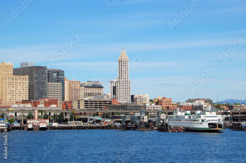 Fotografie Ferry Terminal in Seattle