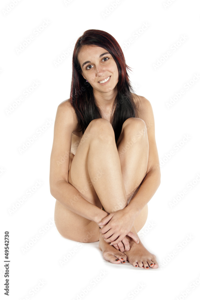 Obraz premium Young women sitting ready for relaxing spa therapy