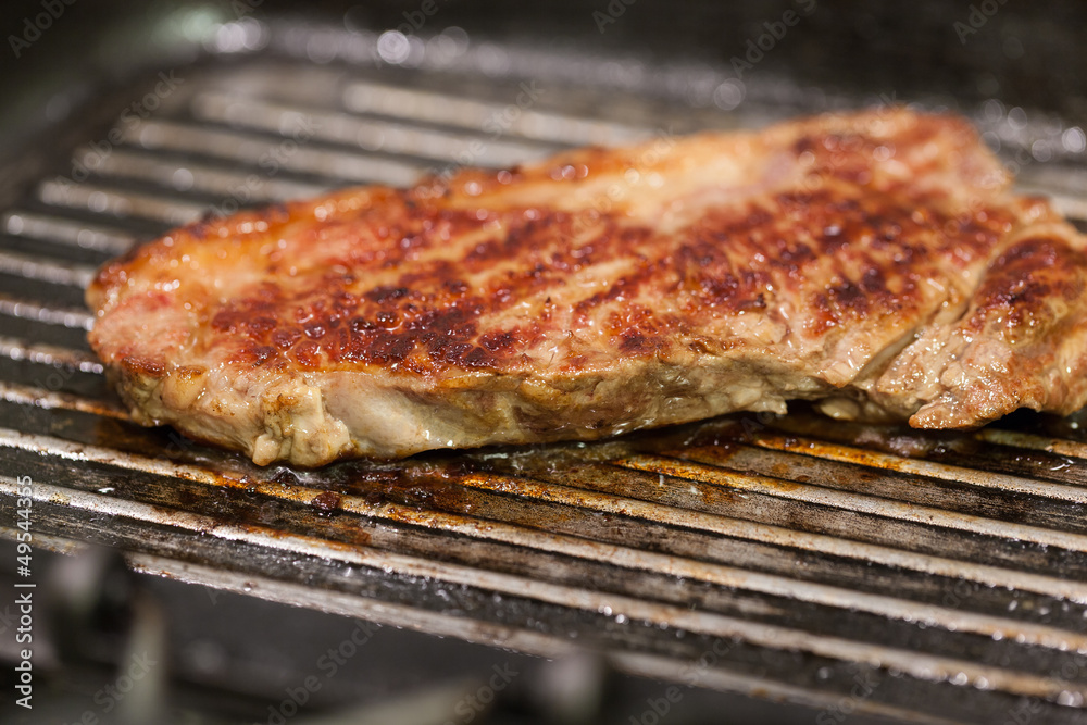 Cooking a Steak