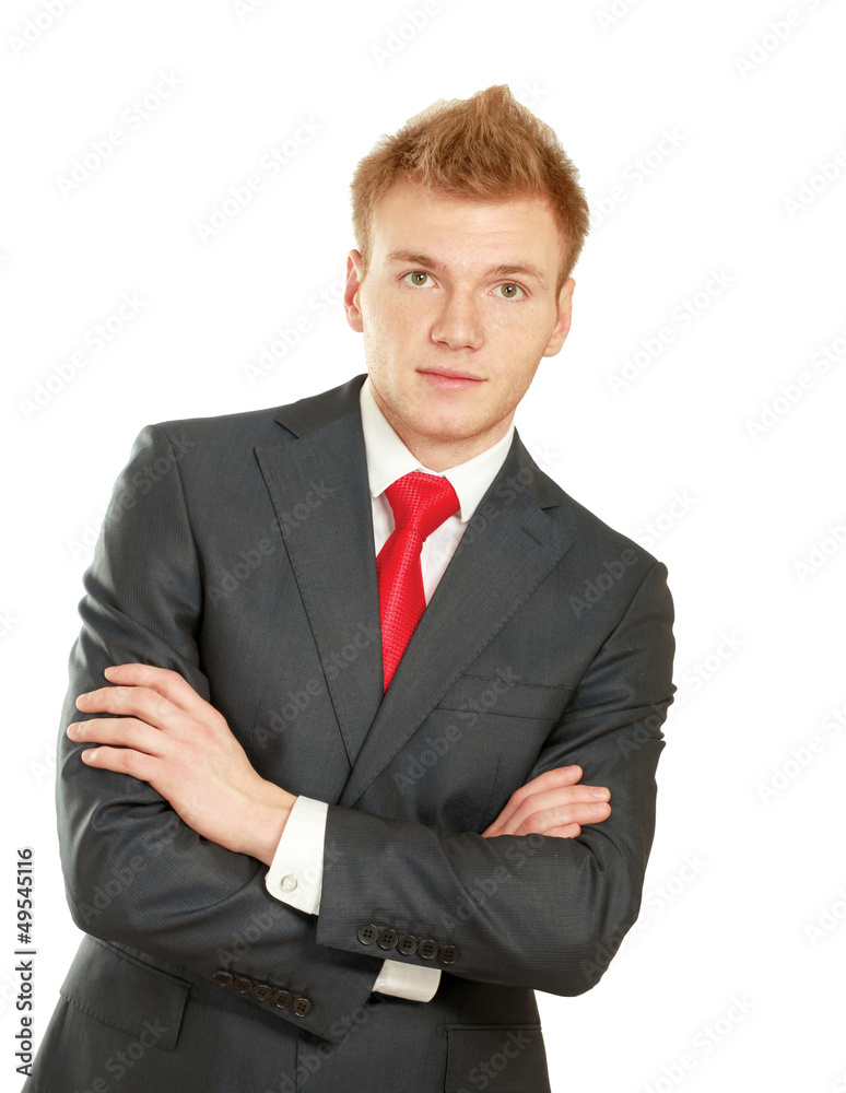 Portrait of happy casual young man standing Portrait of happy casual young man standing