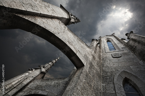 Canvas Print The Temple del Sagrat Cor. Barcelona