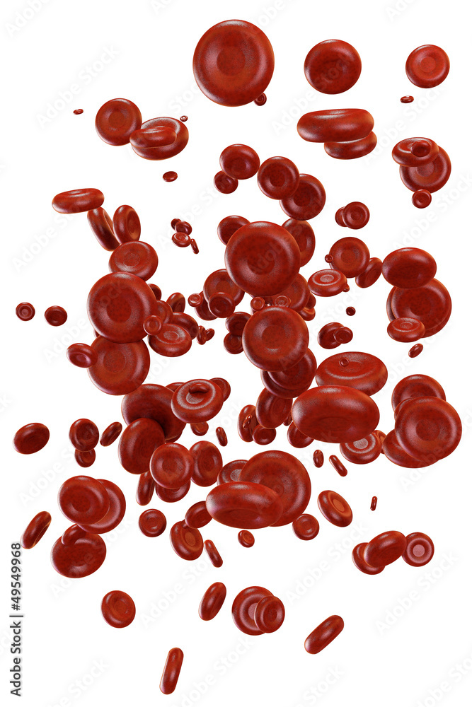 blood cells - 3D Render