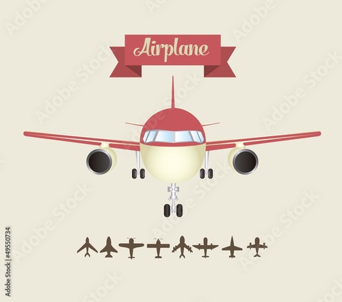Airplane icons