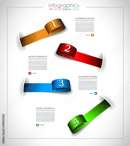 Infographic design  for product ranking