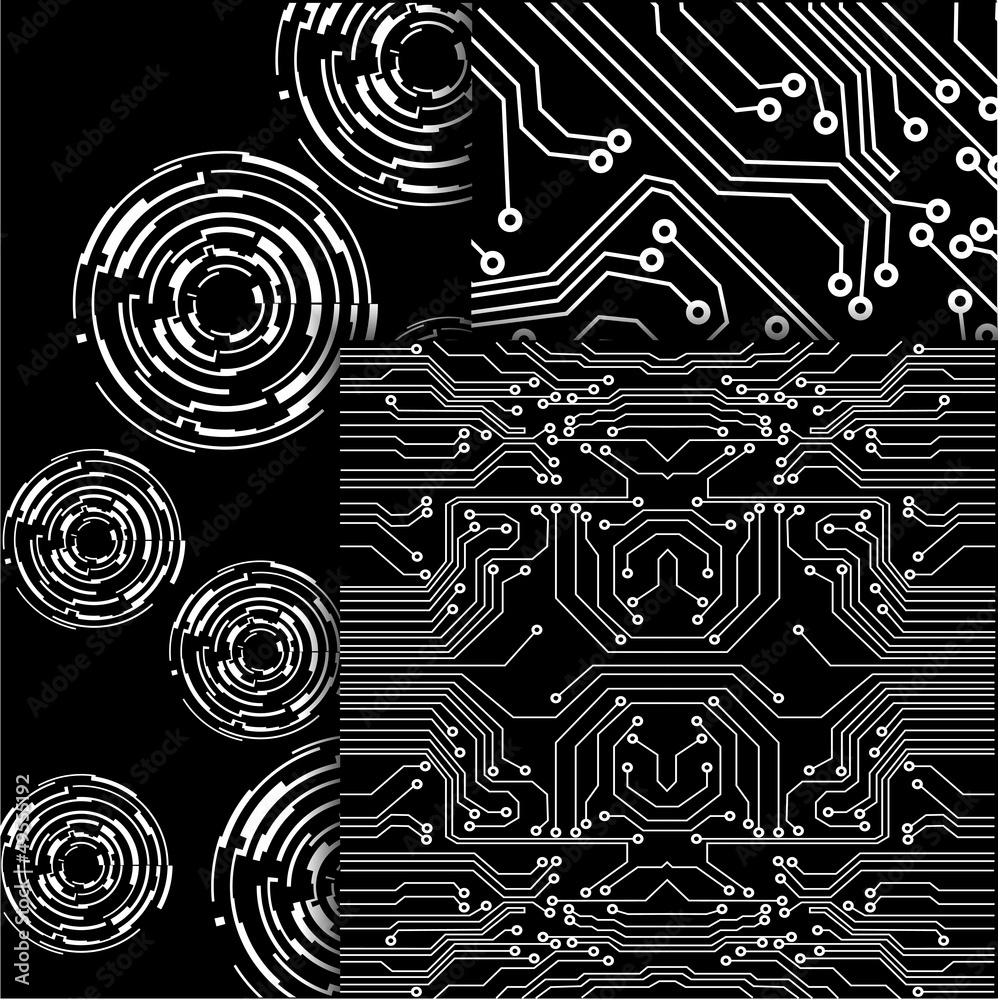 tech background