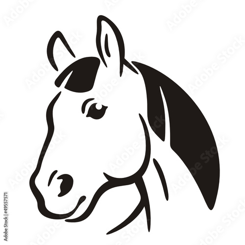 Symbol Logo Horse © jokatoons