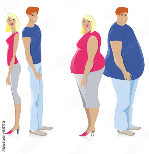 Dieting couple