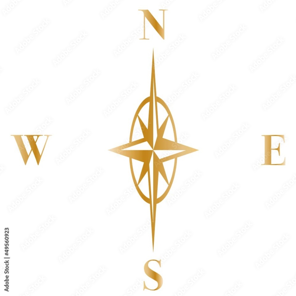 Kompass, compass, Bewegung, Logo, Zeichen