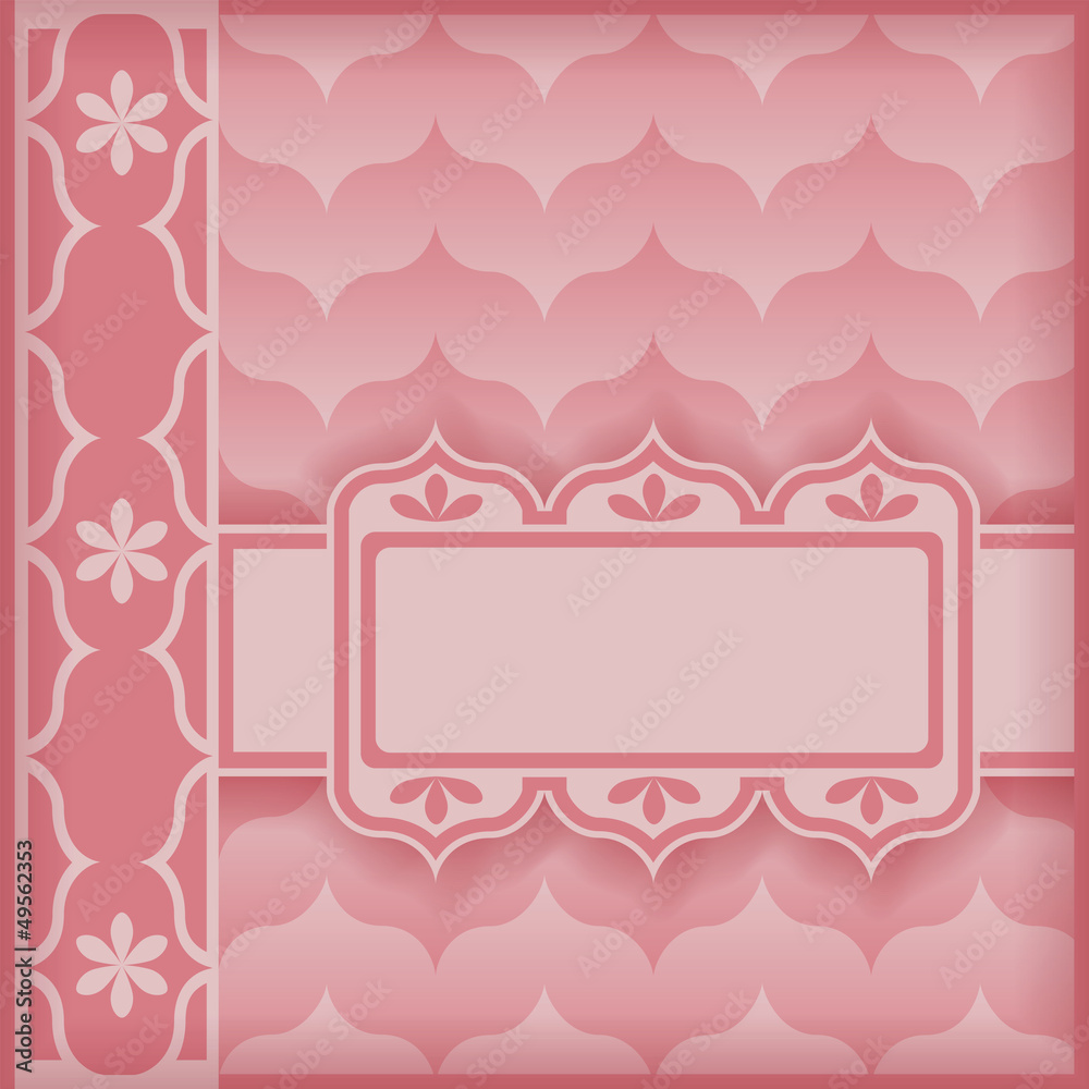 Album cover in pink.