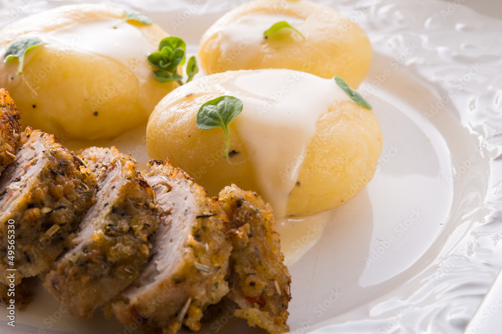 Silesian dumplings Silesian dumplings