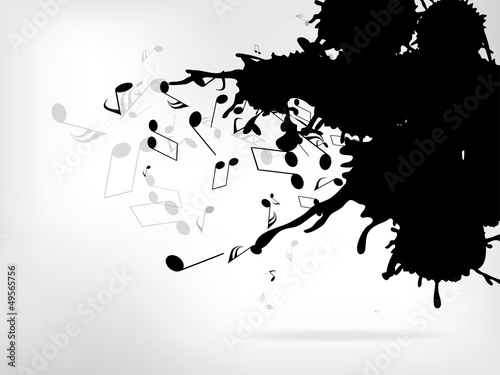 Abstract music background