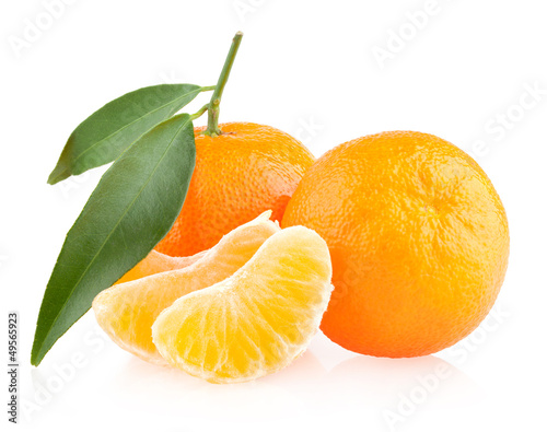 ripe mandarins