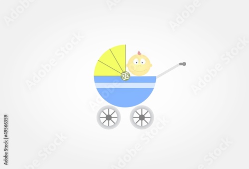Ребёнок в коляске