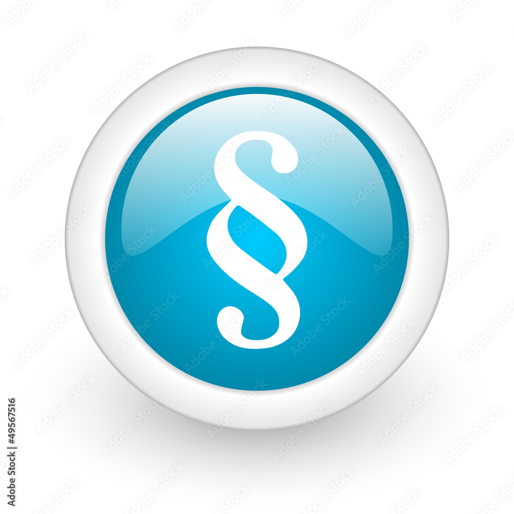 paragraph blue circle glossy web icon on white background paragraph blue circle glossy web icon on white background