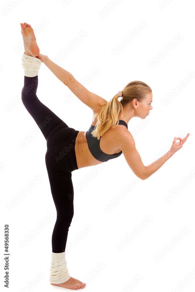 yoga, isolated, on white yoga, isolated, on white
