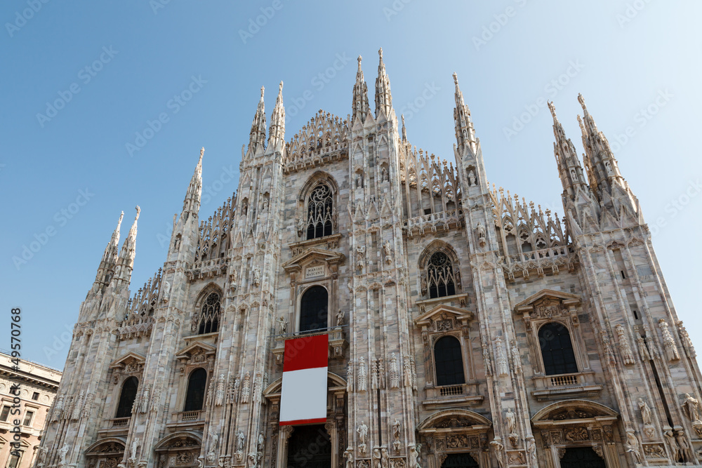 Milan Cathedral (Duomo di Milano) is the Gothic Cathedral Church
