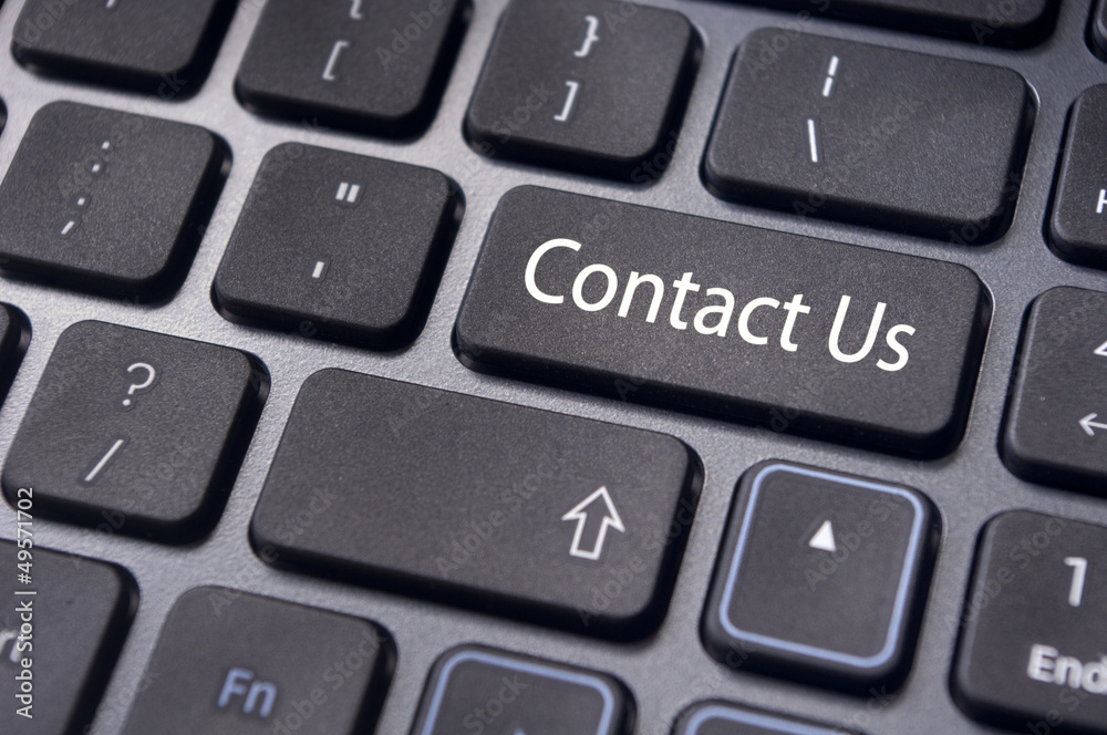 contact us message on enter key, for online conctact.