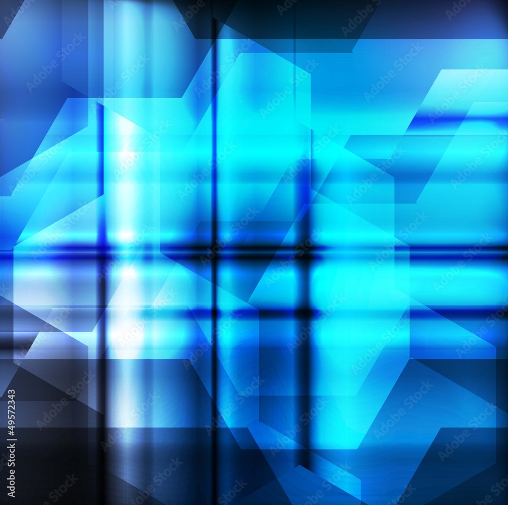 Blue abstract background vector neon template Blue abstract background vector neon template