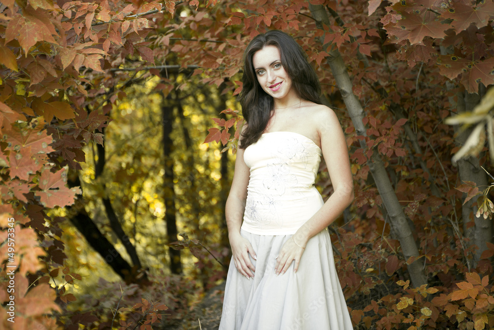 Portrait of young girl