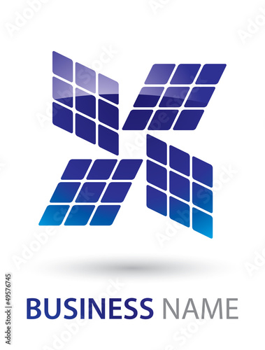 Solar Panel Energy Logo